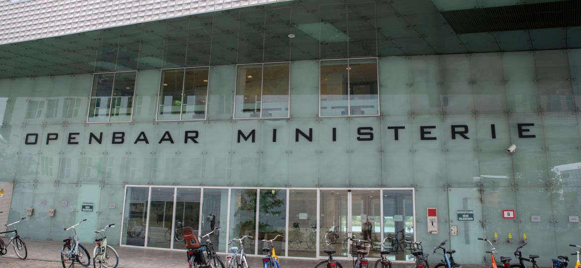 Billboard Openbaar Ministerie Building At Amsterdam The Netherlands 18-7-2022