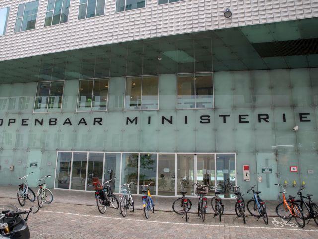 Billboard Openbaar Ministerie Building At Amsterdam The Netherlands 18-7-2022